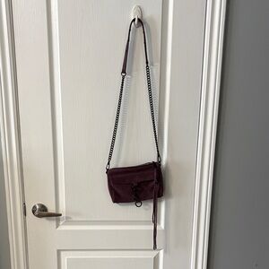 Elegant Purple Chain Strap Women's Bag